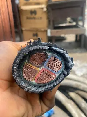 95mmx4core Nigerian Armoured PVC Cable's