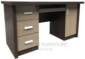 Modern Executive Office Table With Drawers
