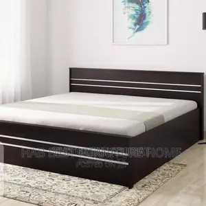 Quality Modern Master Bed Frame With Two Side Drawer