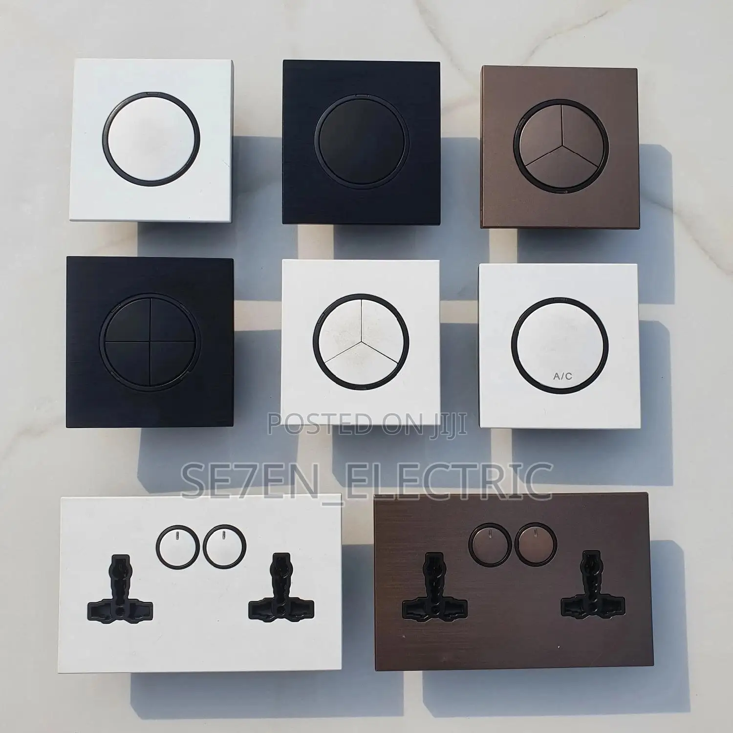 Switches and Sockets Push Button 100% Original