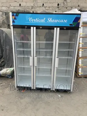 3door Showcase Display Chiller