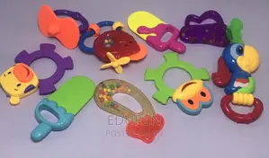 9 in 1 Baby Toy Rattle and Soft Teethers Sets