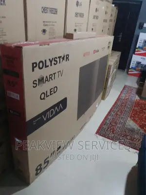 Brand New 85' Polystar Smart Tv With 2year Warranty