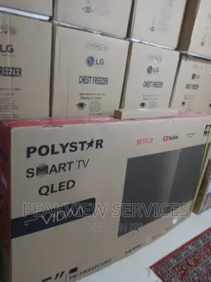 Polystar QLED 85' Inches Ultra Smart Tv+ Netflix Wifi