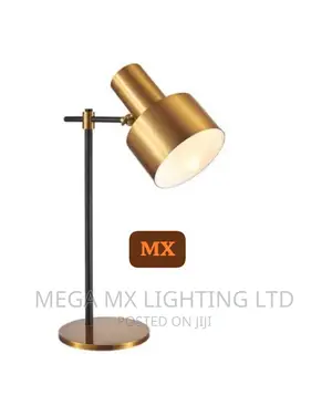 Modern Gold Metal Table Lamp Light