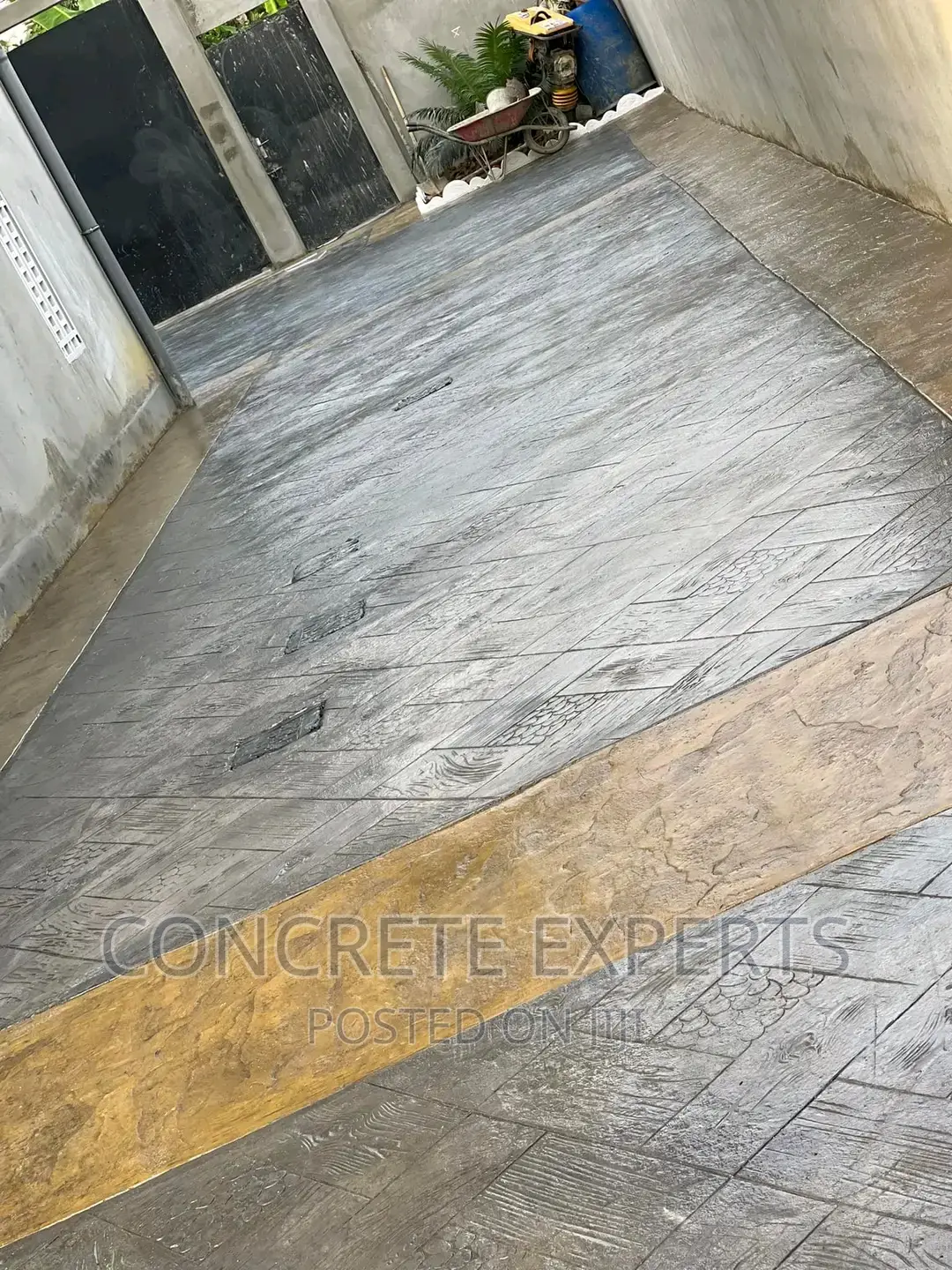 Sangotedo Stamped Concrete