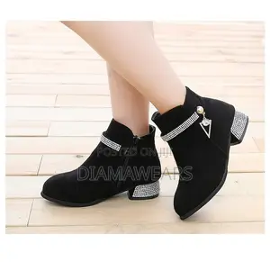 Children Suede Ankle Shoe