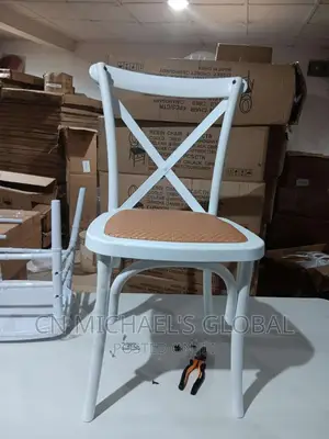 White Wooden Chairs
