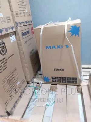 Brand New Maxi 50X50 INOX 4 Burner Gas Cooker-F5c40g2