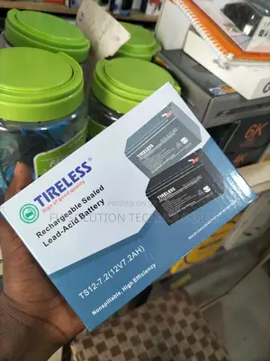 Tireless Rechargeable 12v 7.2ahs Ups Fans Battery