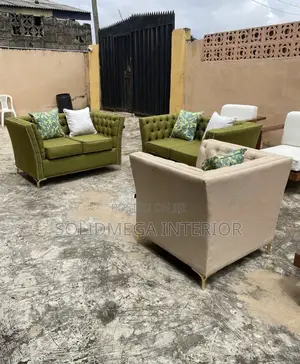 Solid Interior Set of Sofa
