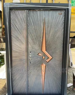 4ft by 7ft German Copper Cast Security Door CS13