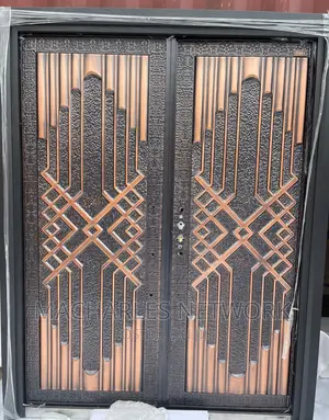 5ft German Copper Cast Security Door CS22