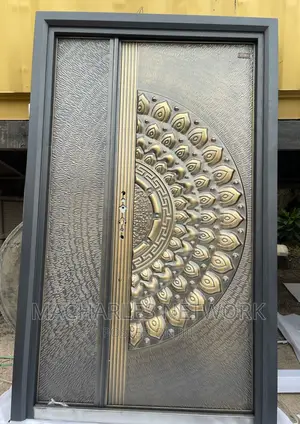 4ft German Copper Cast Security Door CS26