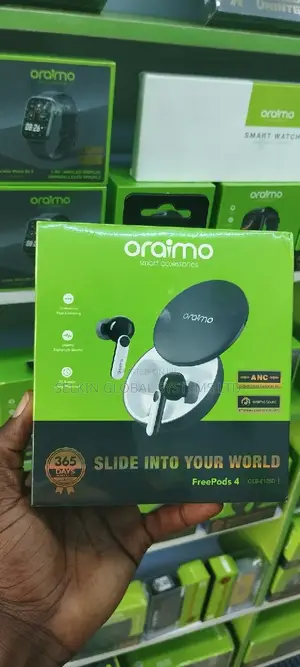 Oraimo Bluetooth Earbuds Free Pod 4 With Noise Cancellation