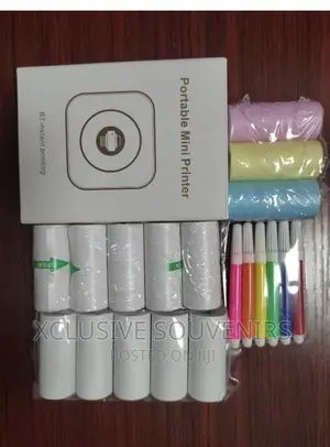 Portable Wireless Bluetooth Printer for Smartphones