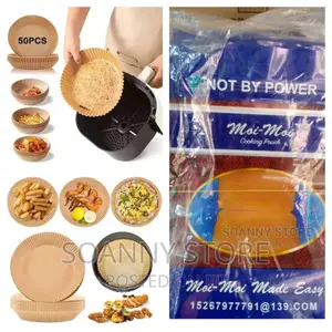 Moi Moi Pouch(24pieces) and Airfryer Paper(50pieces)