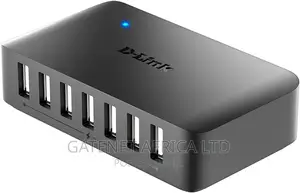 D-Link 7-Port USB 2.0 Hub Powered USB Multi Hub