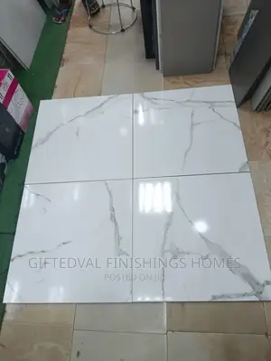 Spanish 60*60 Carrara White Glossy Tiles