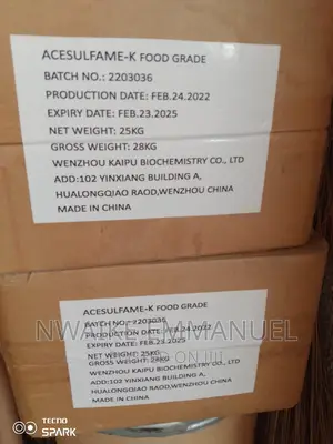 Acesulfame K. ( Sugar Replacer)