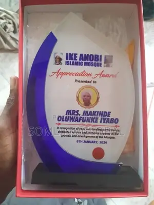 Acrylic Award Plaque