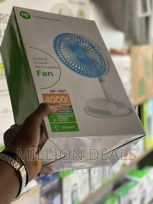 Portable Desktop Rechargeable Fan