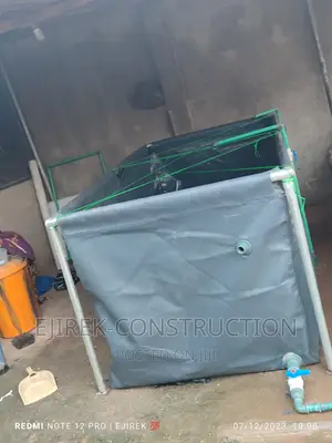 Mobile Fish Pond With First Quality Korea Tarpaulin PVC