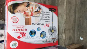 18” Golden Breeze Standing Fan
