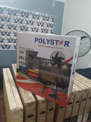 The Polystar 18' Inch Rechargeable Fan Pv3018b