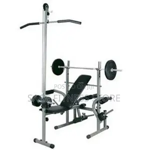 Weight Bench With Chest Pusher