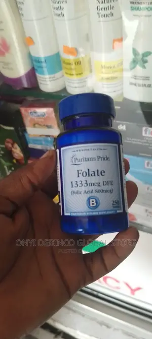 Puritan Pride Folic Acid for Pregnancy Tab 1333mcg 250 Tabs