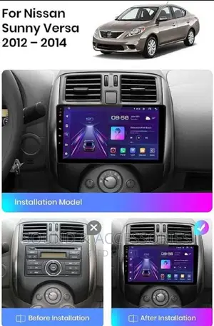 Nissan Sunny Versa 2012-2014 Android GPS Navigation System