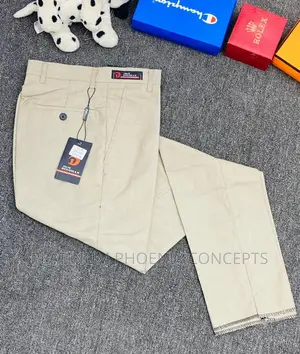 High Quality Plain Suit Trousers
