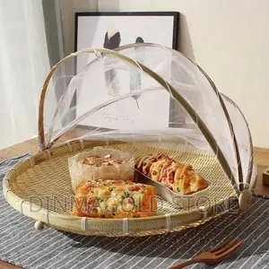 Fly-Proof Bamboo Basket