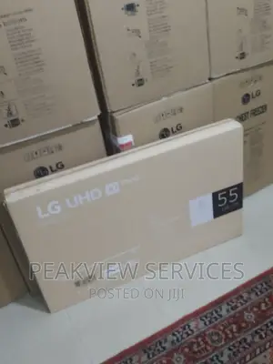 The 55 Inches LG UHD Smart Tv With Netflix Youtube Wifi