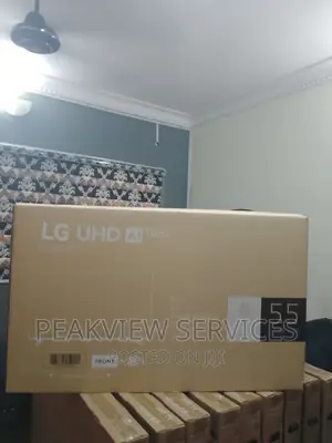 New in 55 Inches LG UHD Smart Tv With Netflix Youtube Wifi