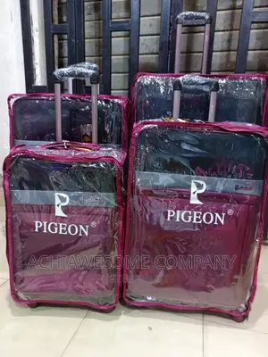 Set of 4 Quality Box With Anti Theft Zip Extra Bag Cover.