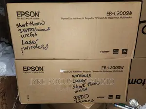 Epson Short Throw Projector 3800 Lumens