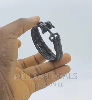Classic Cool Leather Unique Men's Bracelet