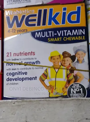 Vitabiotics Wellkid Multivitamin Smart Chewable Tab 4-12yrs