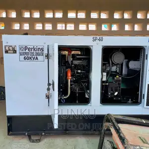 60 Kva Perkins Sound Proof Diesel Engines 100% Copper