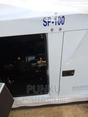 100 KVA Perkins Sound Proof Diesel Generator 100%
