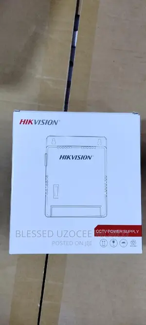 8 Channel / Ports Hikvision CCTV Power Supply Adaptor Device