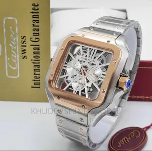 Original Santos Carrier Skeleton Watch