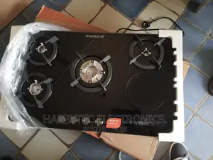 Poly Star Carving Cooker 5 Burner With Electric