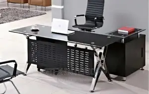 Glass Executive Office Table