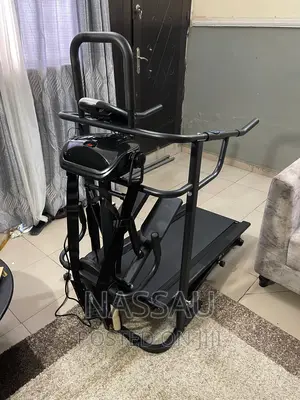 Manual Treadmills With Massager, Stepper, Waist Twister