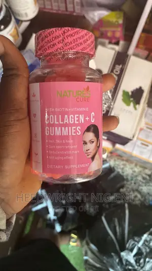Collagen + C Gummies Dietary Skin Supplements