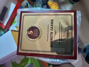 Wood Award Plaque E326