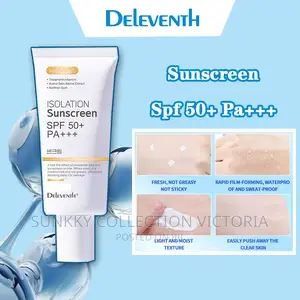 Isolation Sunscreen SPF 50+ PA+ Sun Cream Whitening Gel